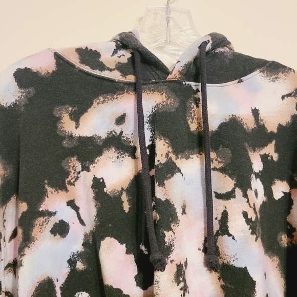Wild Fable | Women's Tie Dye Cropped Hoodie Sweatshirt (Size XXL) - Picture 3 of 11